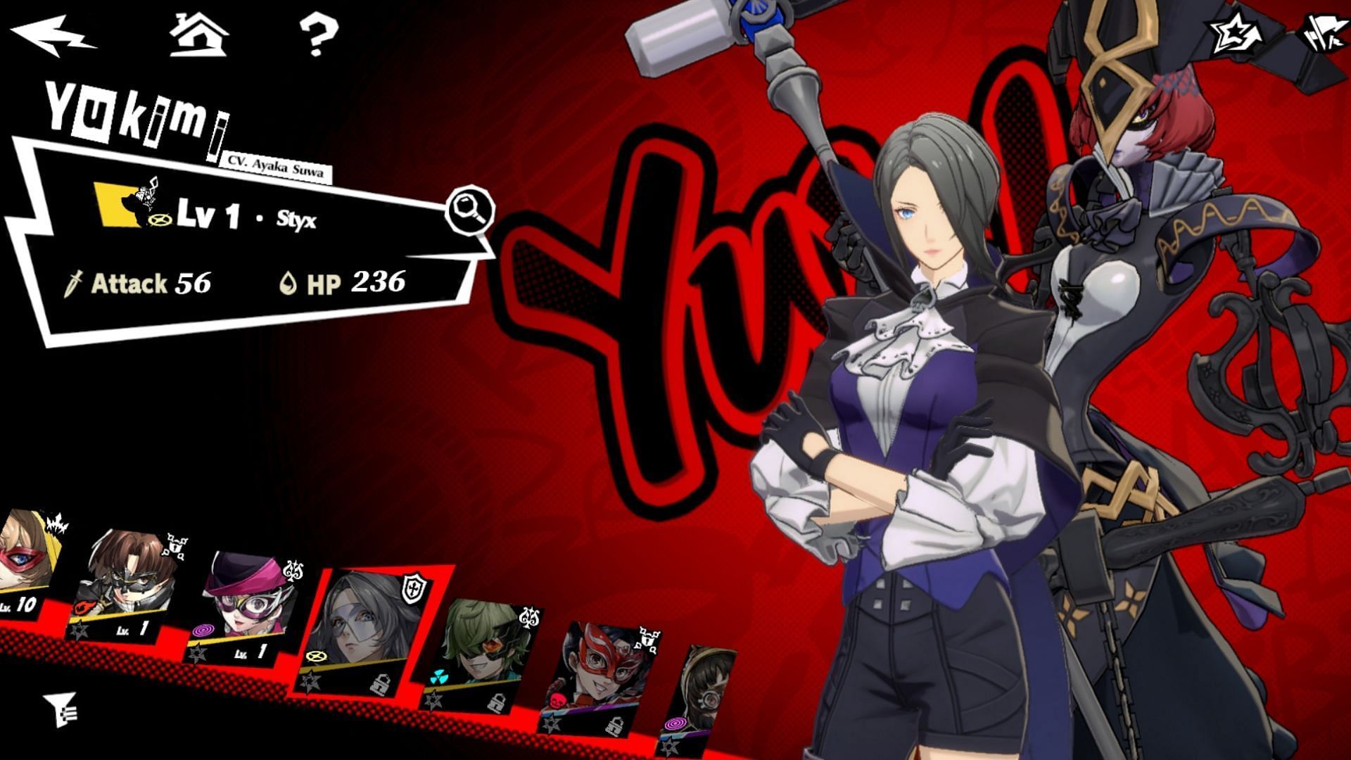 Yukimi's Overview (Image via ATLUS)